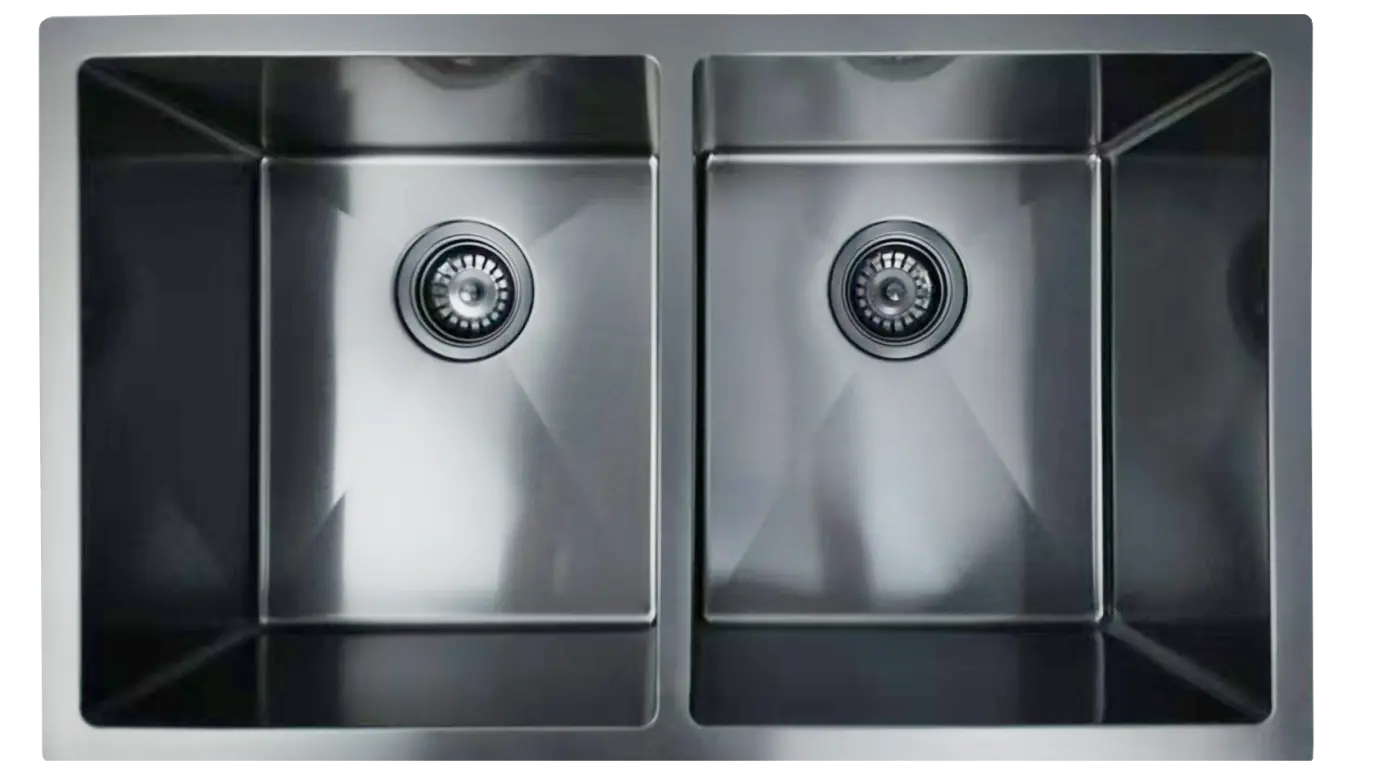 770x450mm Handmade Stainless Steel Kitchen Sink – 1.2mm Thick | 304 Grade | Available in Multiple Colours
