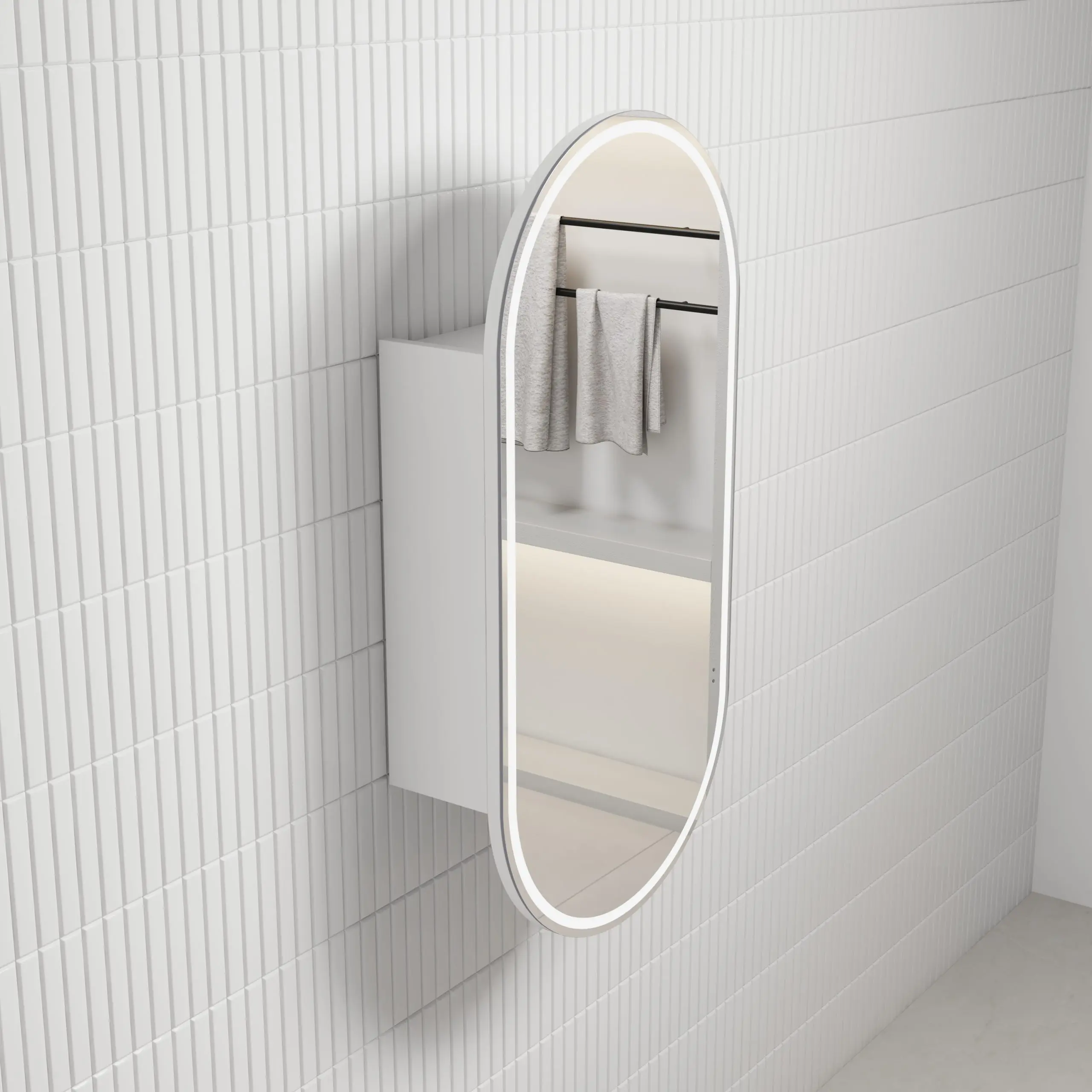 Beau Monde LED Shaving Cabinet