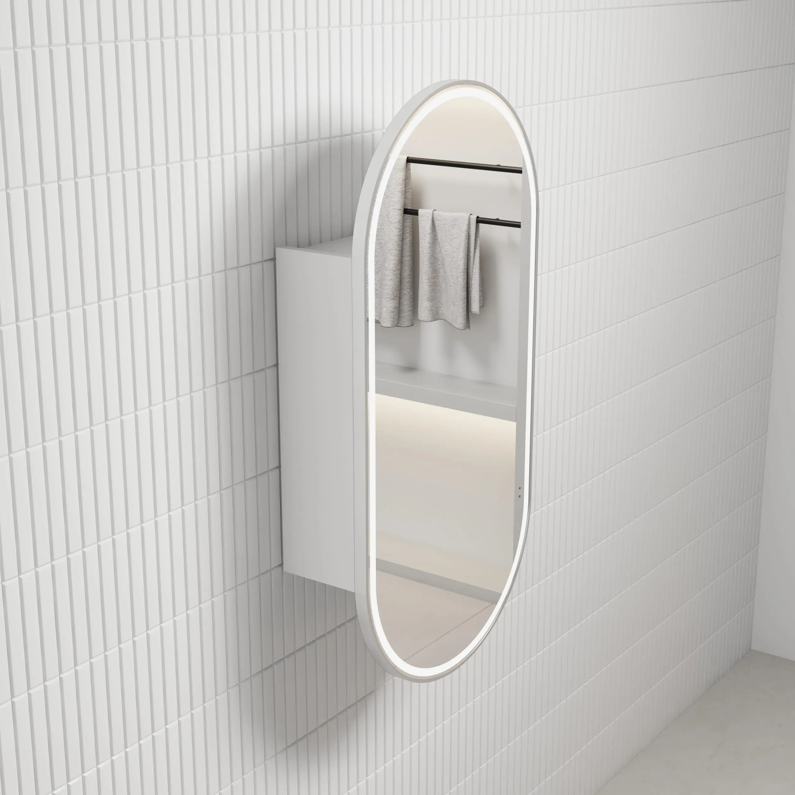 Beau Monde LED Shaving Cabinet