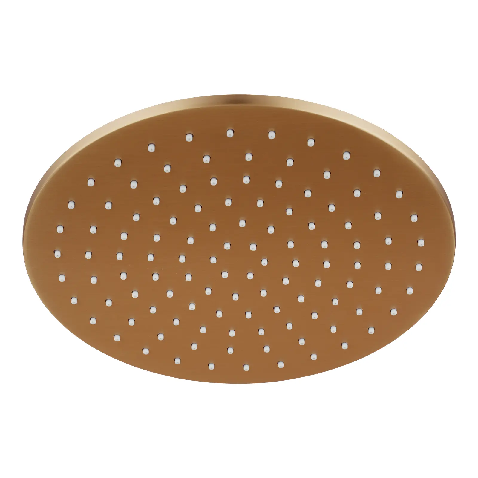 Aquaperla 250mm Brushed Copper Shower Head