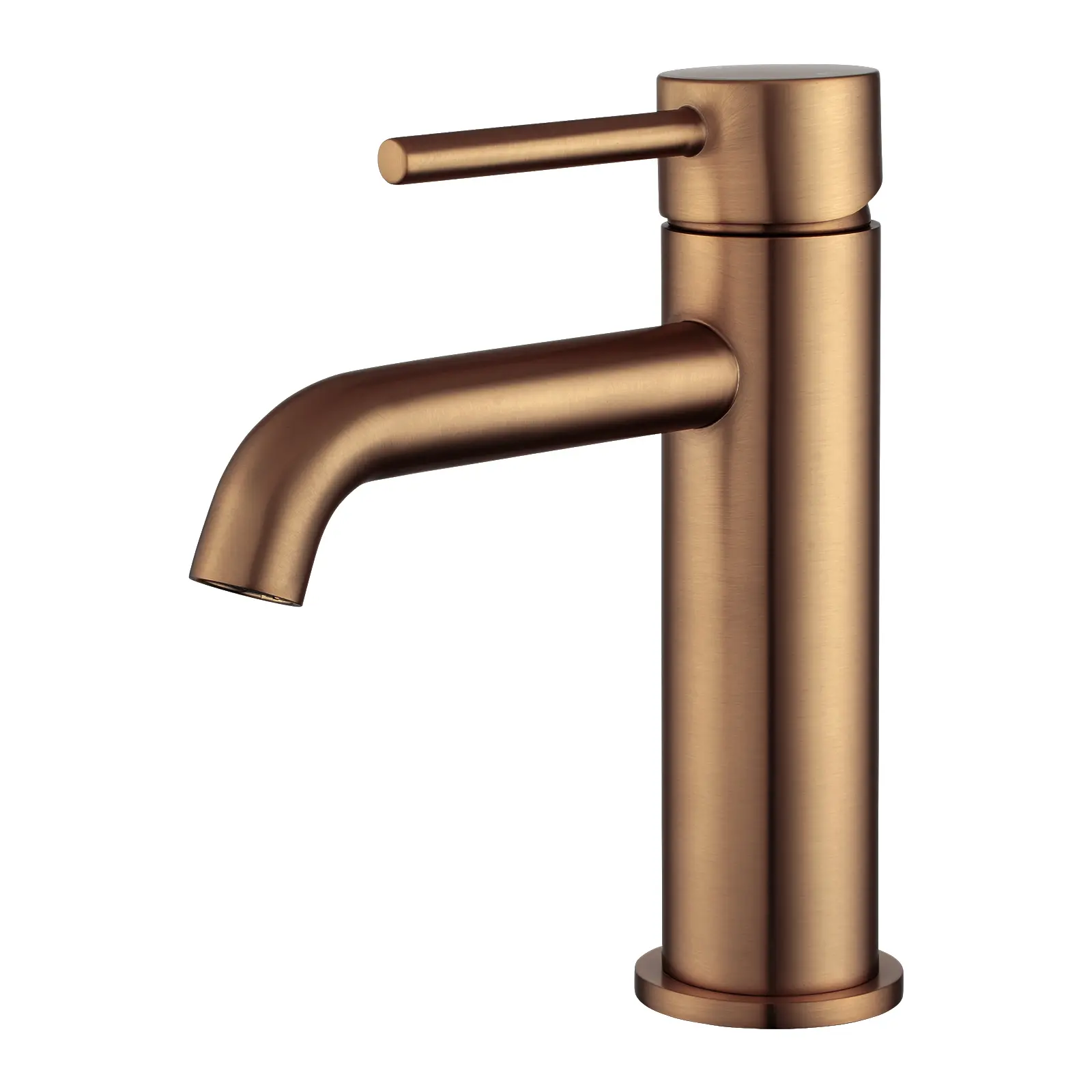 Aquaperla LUCID PIN - Brushed Copper Basin Mixer