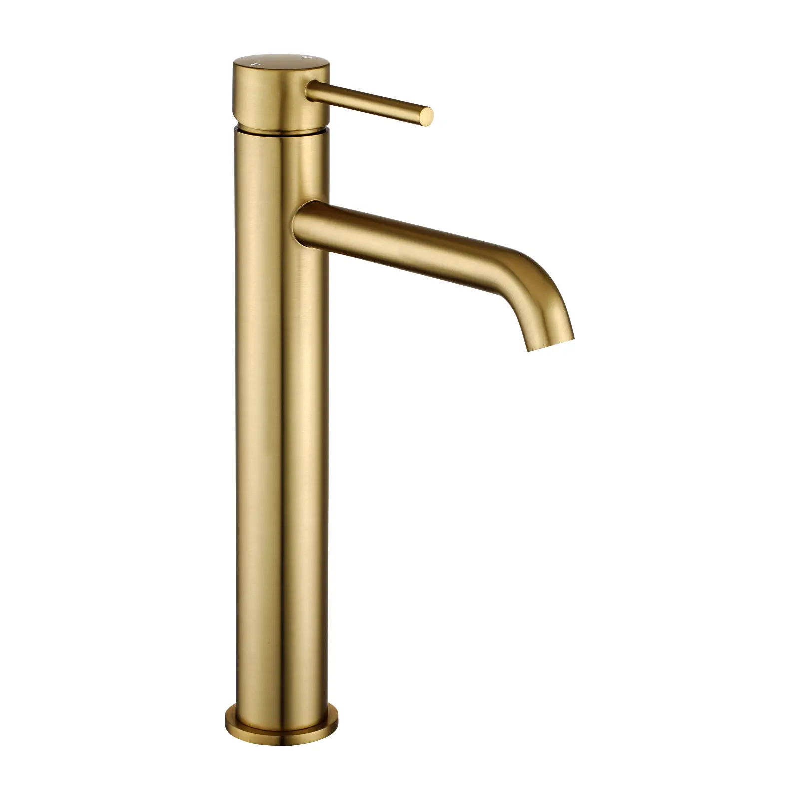 Aquaperla LUCID PIN Brass Round Tall Basin Mixer Tap Bathroom Vanity Tap Variant Colour Available