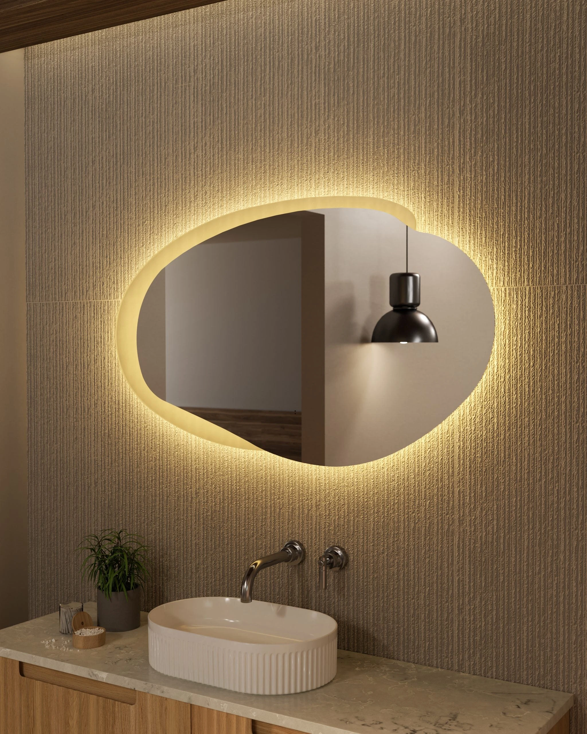 Evanston LED Mirror 1100mm / 1300mm