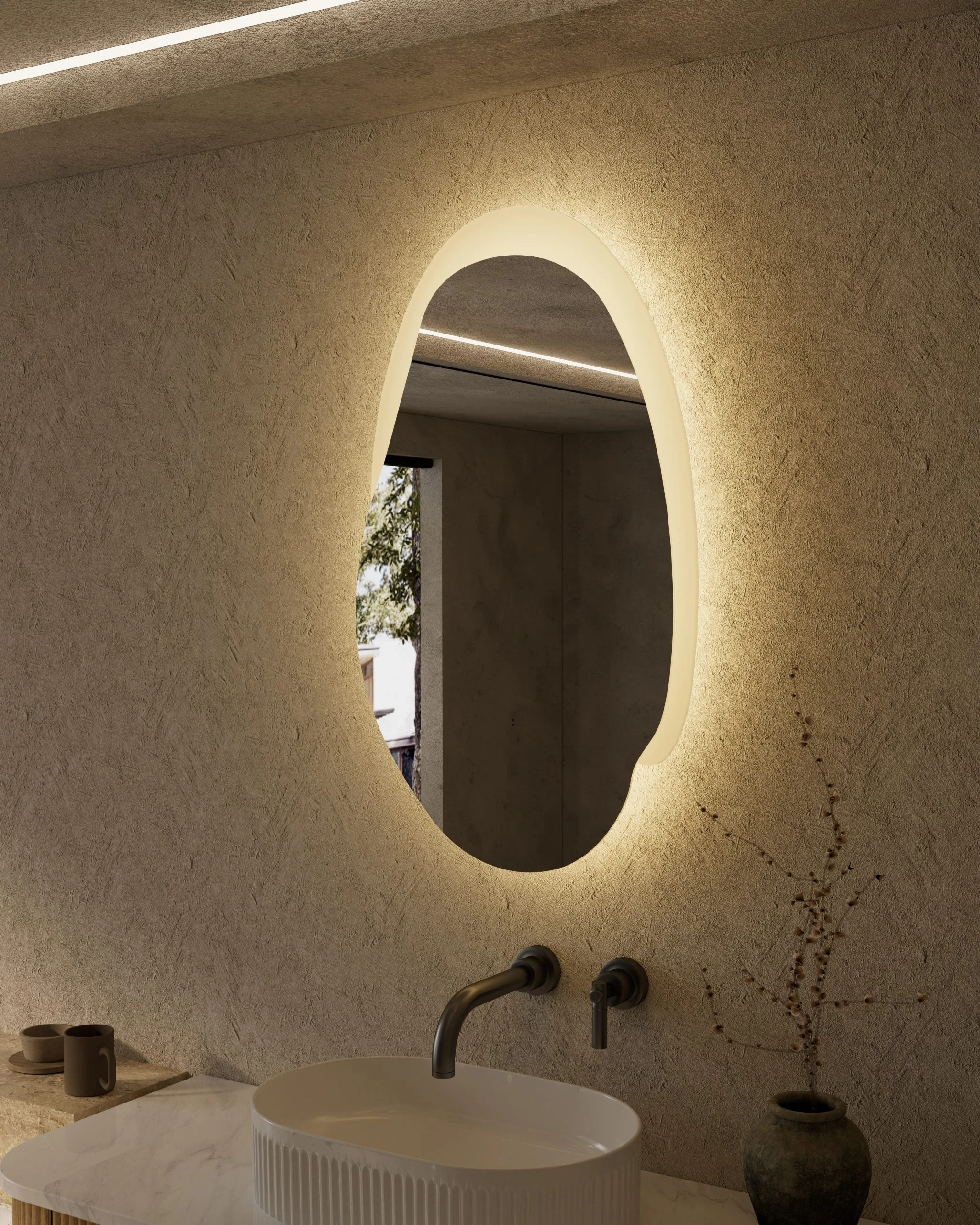 Evanston LED Mirror 530mm