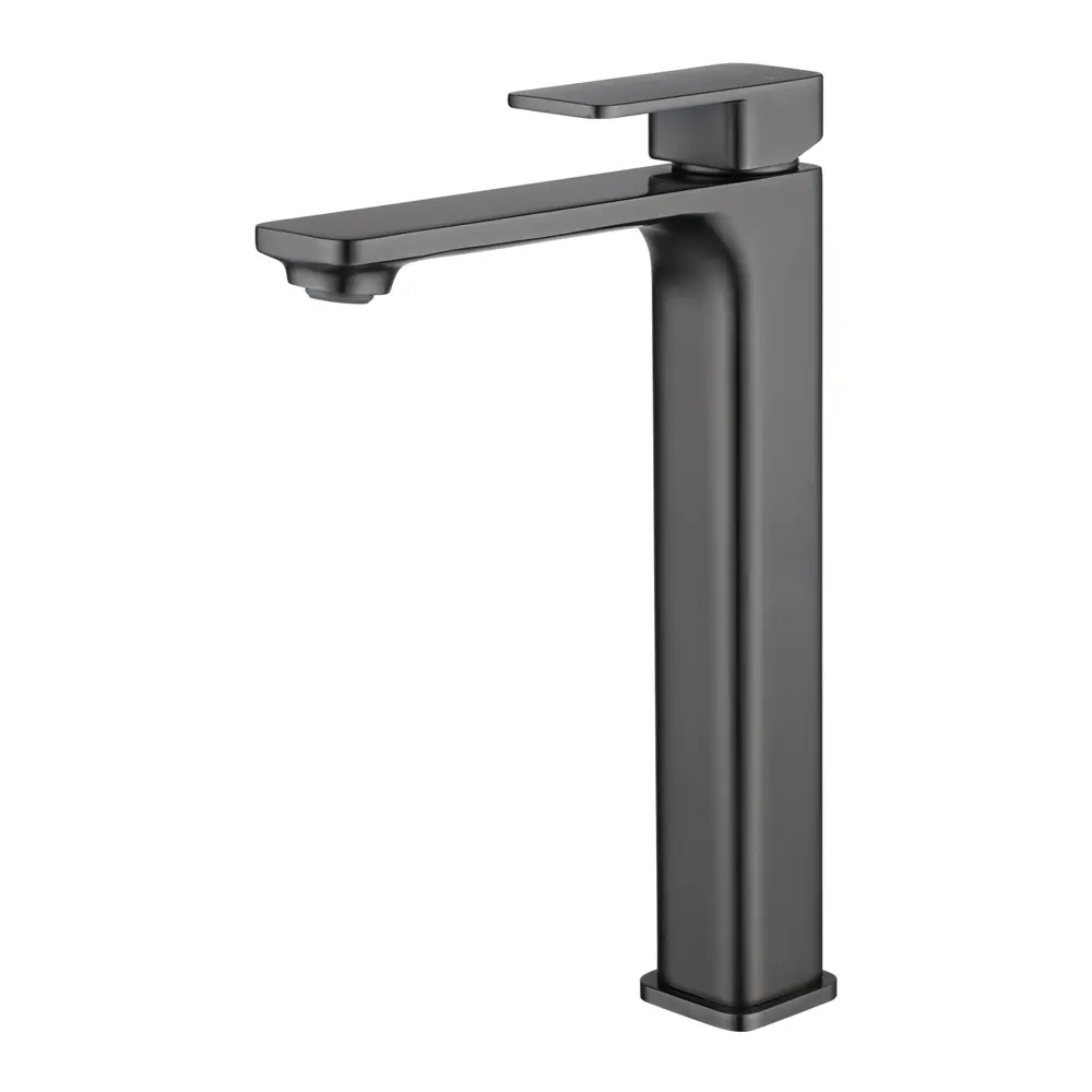 Aquaperla IVANO - Gunmetal Basin Mixer