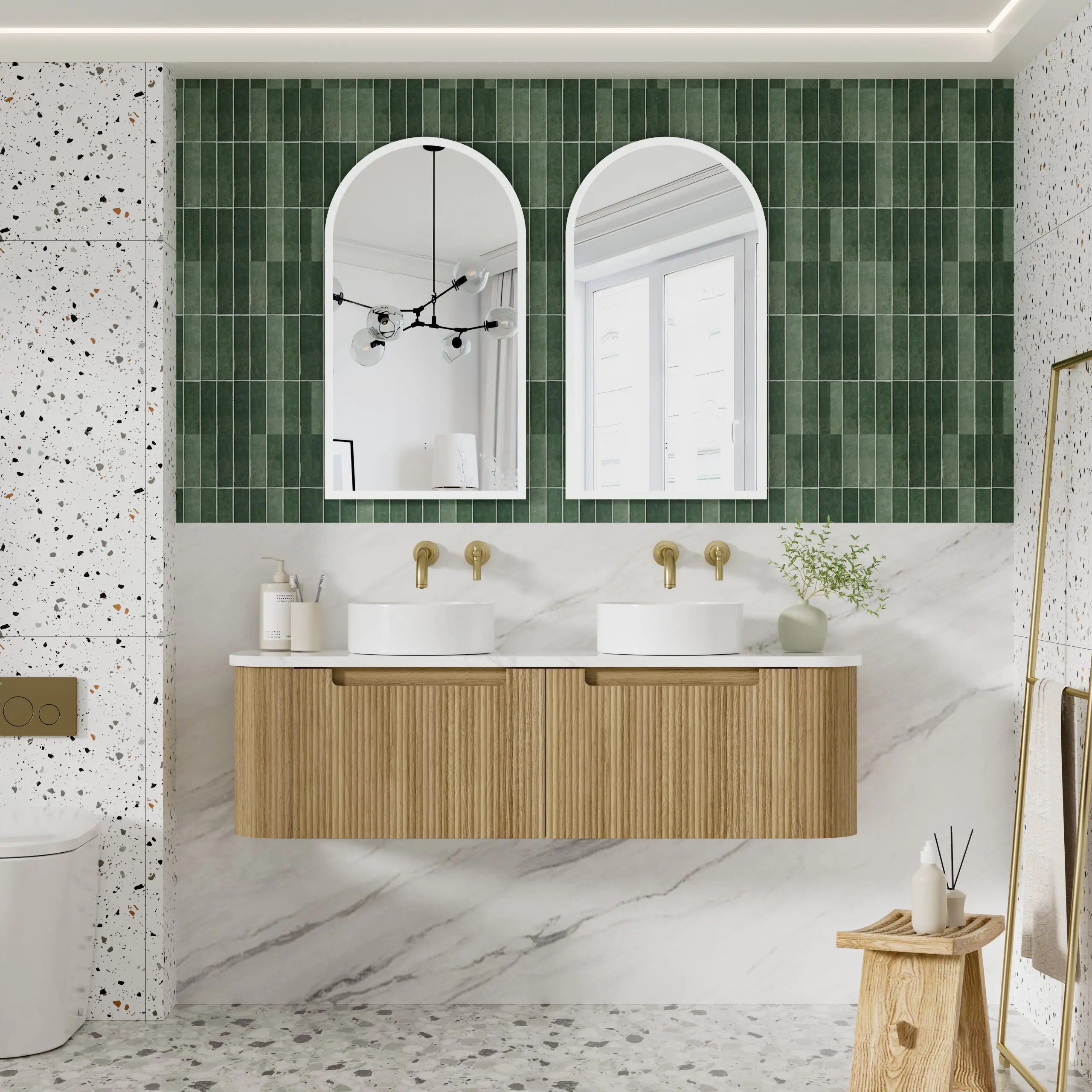 Varcelli Mono Wall Hung Vanity 1500mm