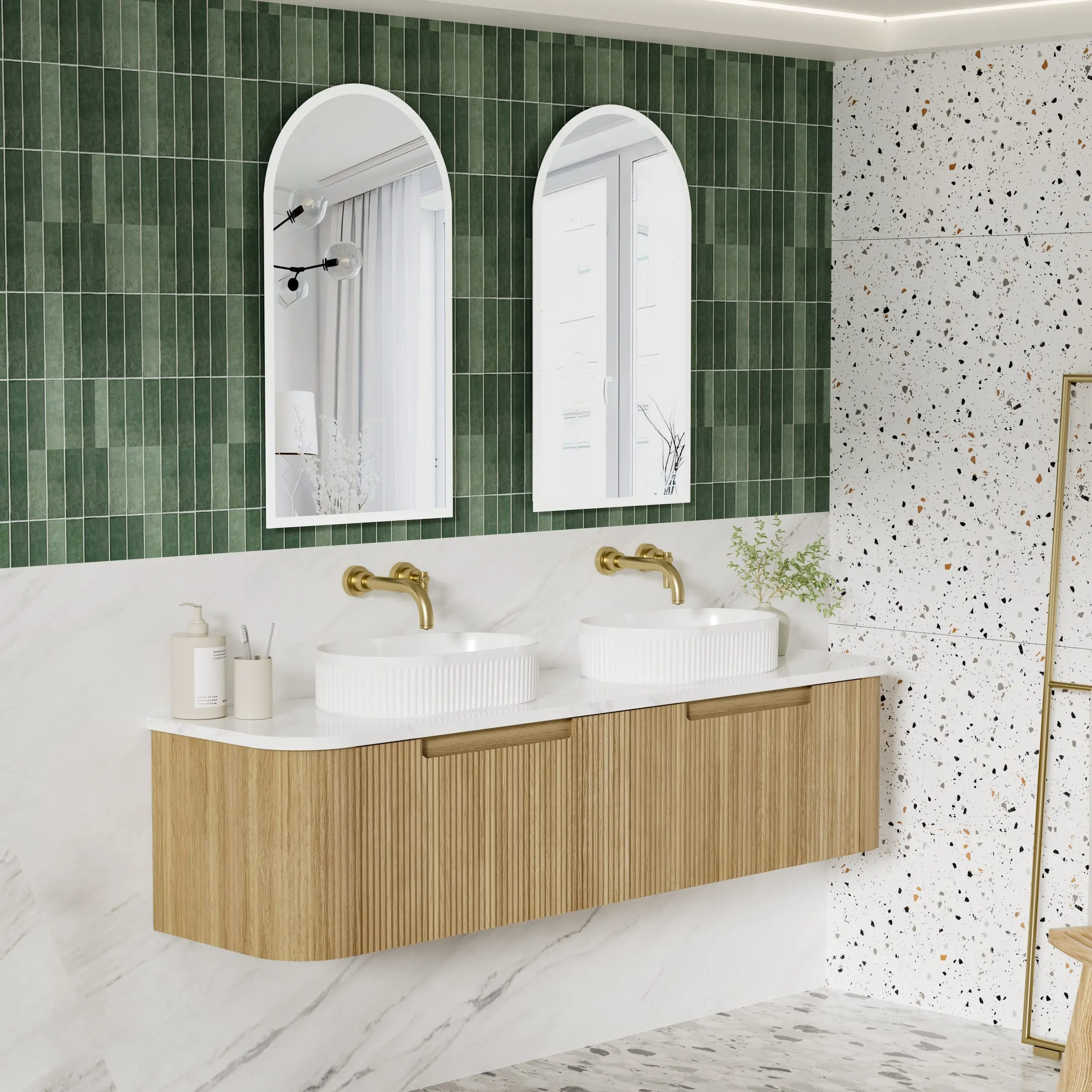 Varcelli Mono Wall Hung Vanity 1800mm