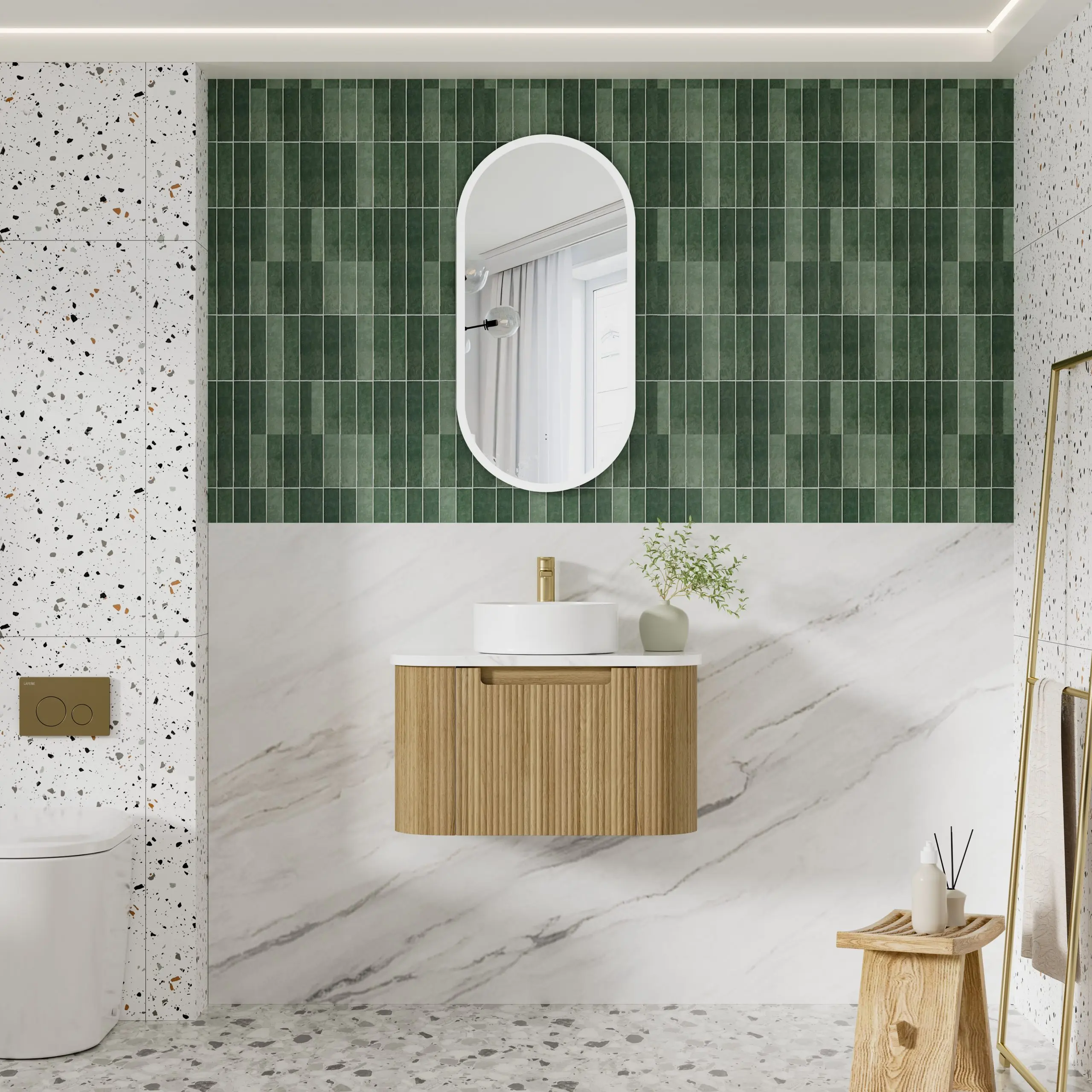 Varcelli Mono Wall Hung Vanity 750mm