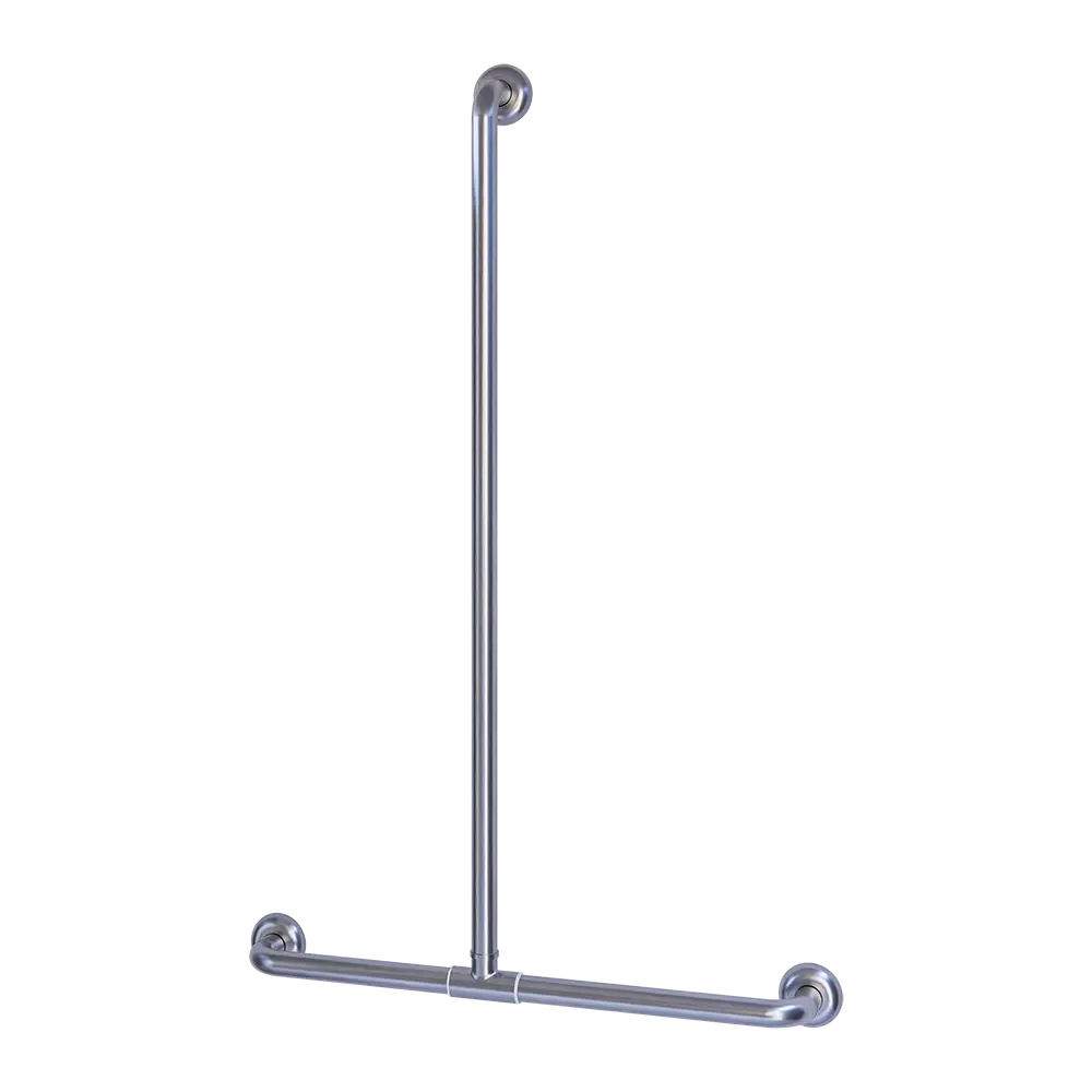 Universal Sliding Shower Grab Rail in Satin Stainless Steel