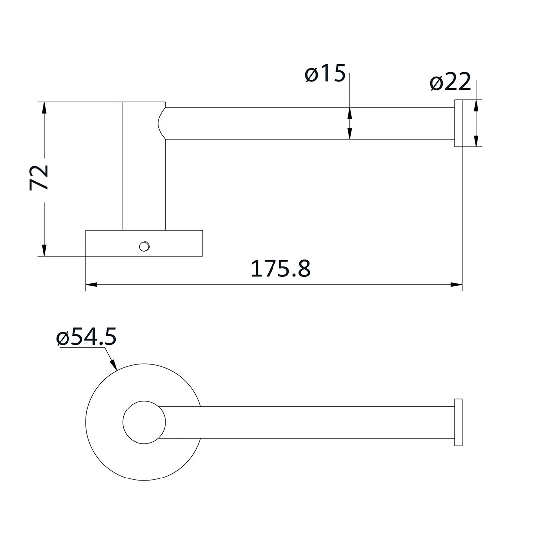 ACL Otus Toilet Roll Holder