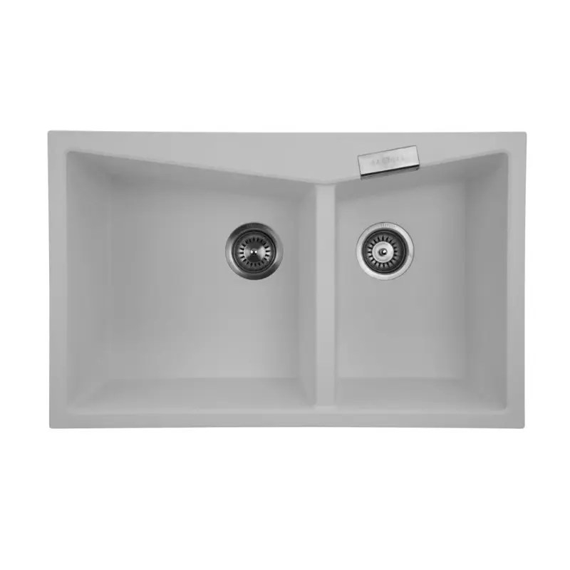 Carysil CGDB 3220 Double Bowl Stone Kitchen Sink 800 x 500mm