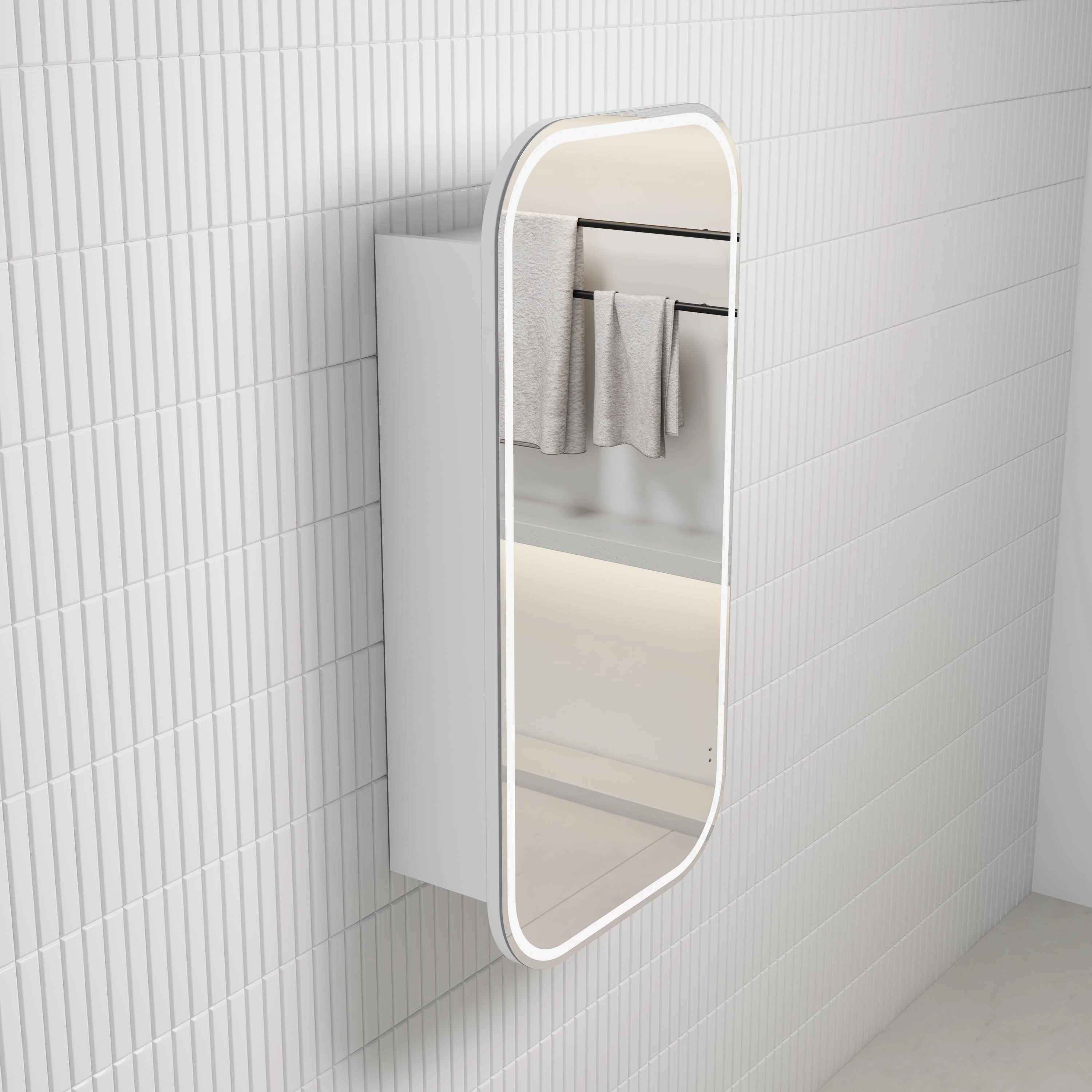 Vienna LED Shaving Cabinet