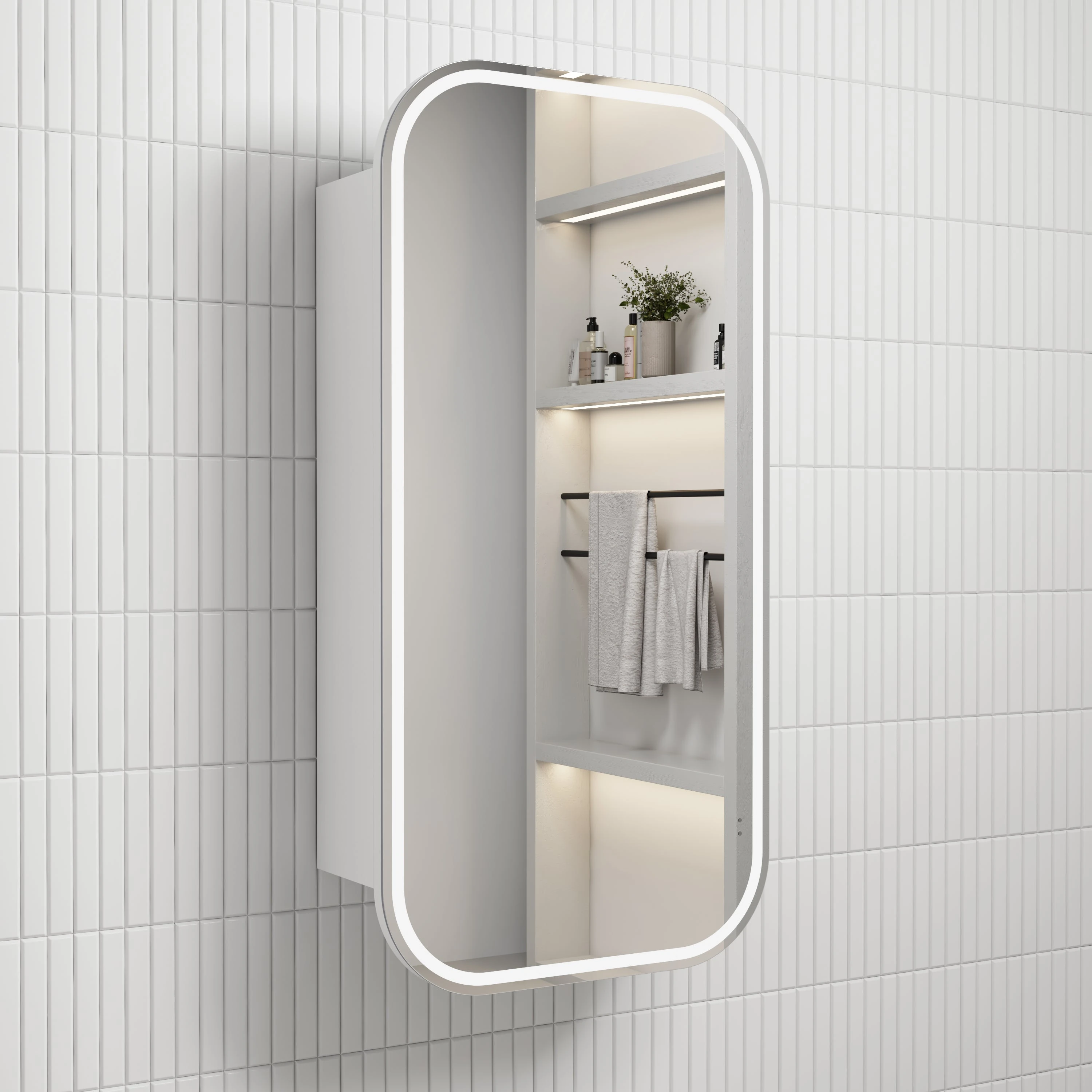Vienna LED Shaving Cabinet