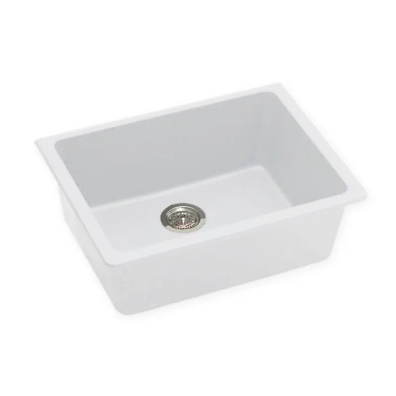 Arete Stone Granite Single Bowl Kitchen Sink 635 x 469 x 241mm