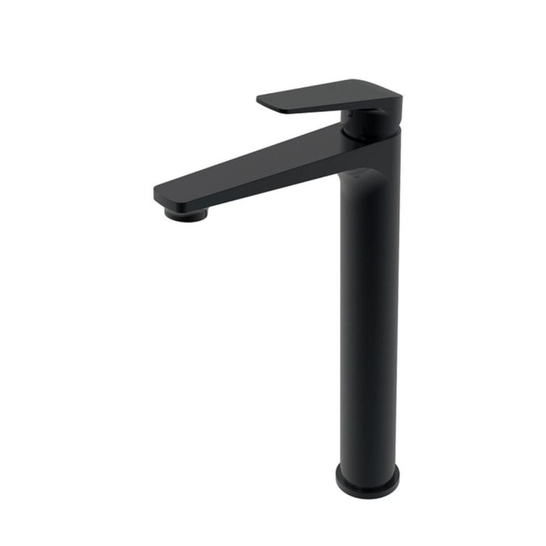 Zevio Tall Basin Mixer Matte Black