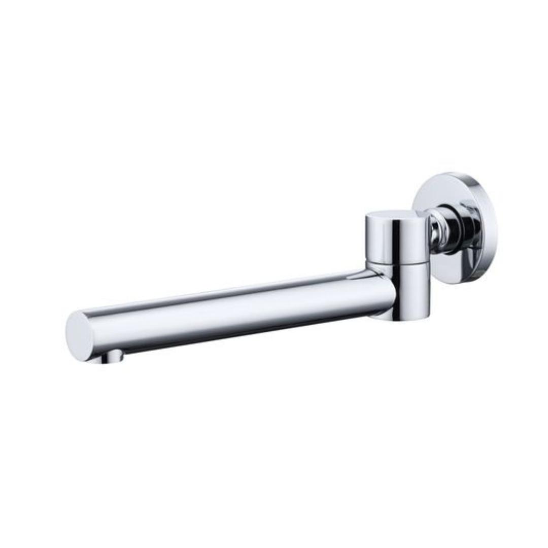 Pavia Chrome Swivel Bath Spout Round