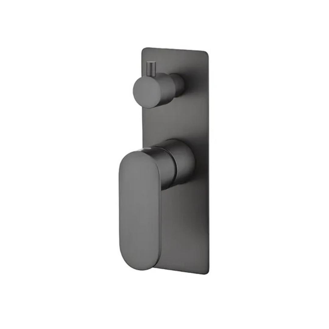 Vetto Diverter Shower Mixer Gun Metal