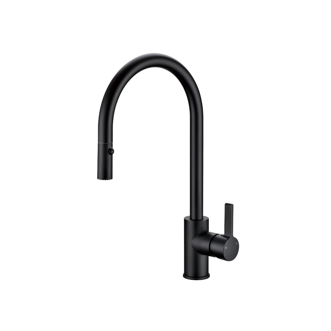 Otus Sink Mixer Pull-out LF Matt Black