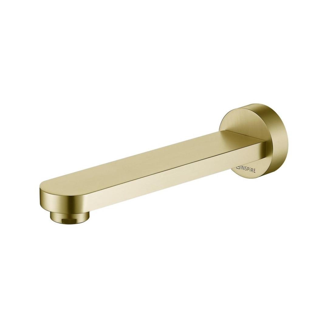 Vetto Brushed Gold Bath Spout