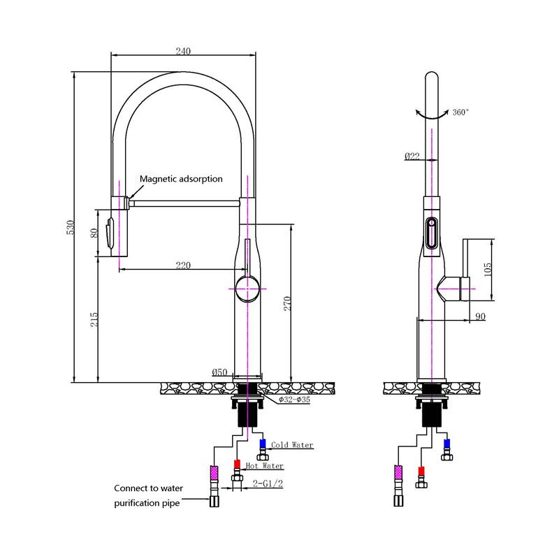 Aquaperla Kitchen Mixer