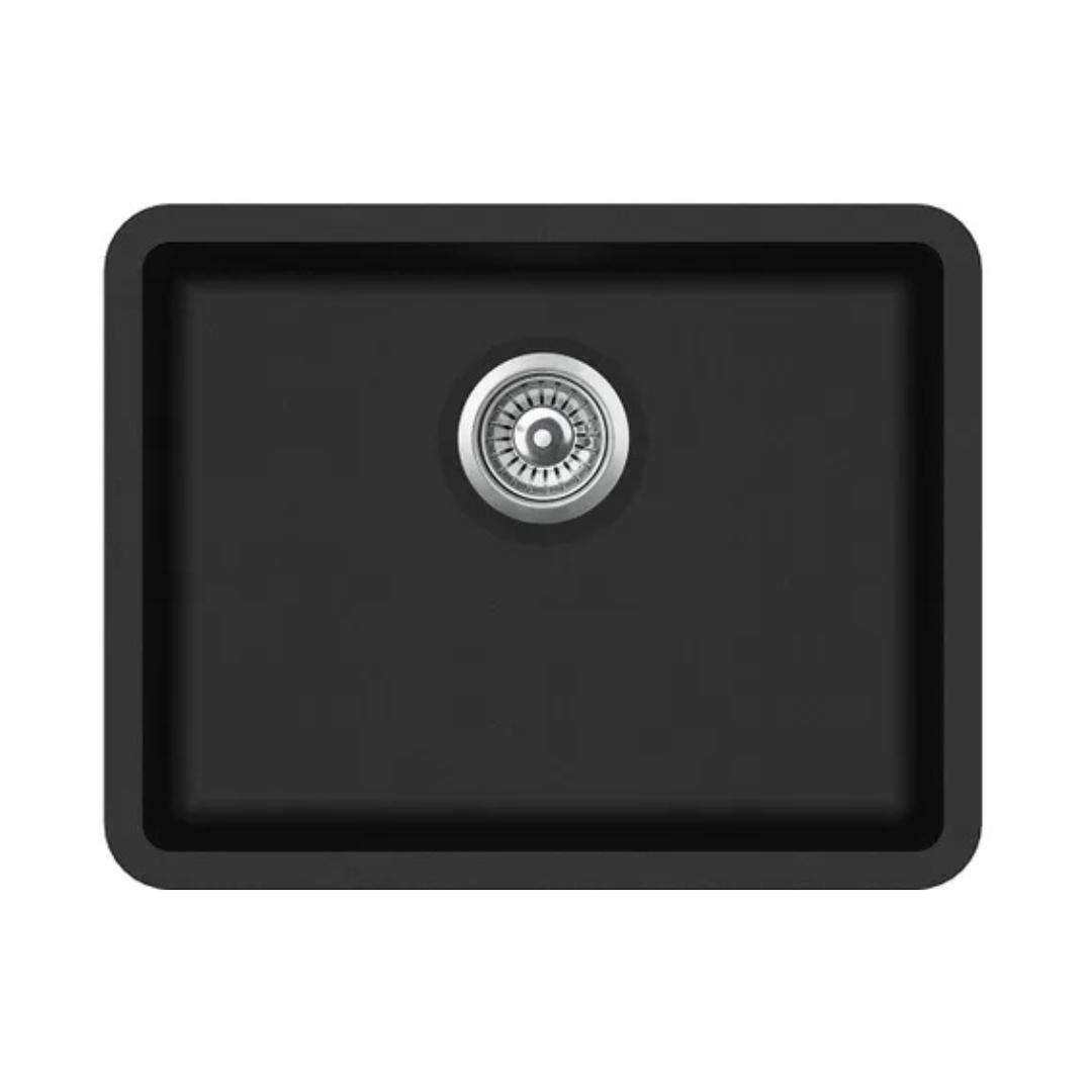 Inspire Granite Kitchen  Sink 585x460 Black