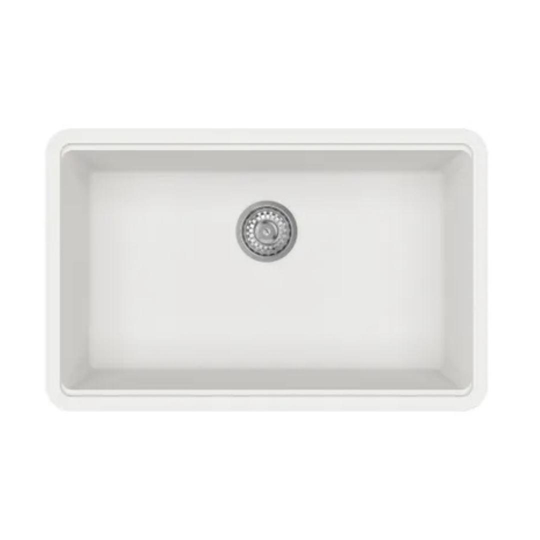 Inspire Granite Kitchen  Sink 755x480 White