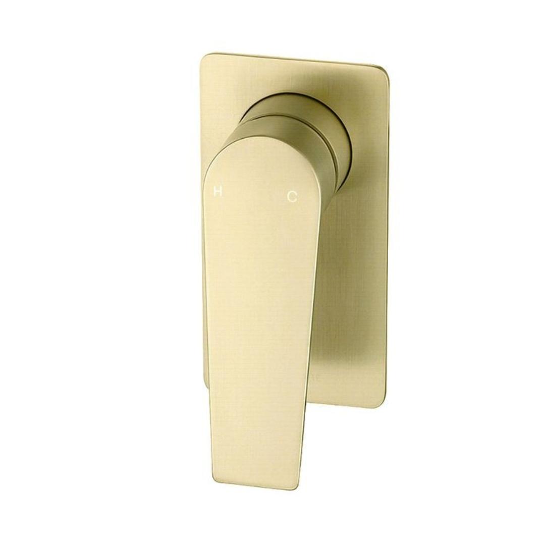 Zevio Shower Mixer Brushed Gold