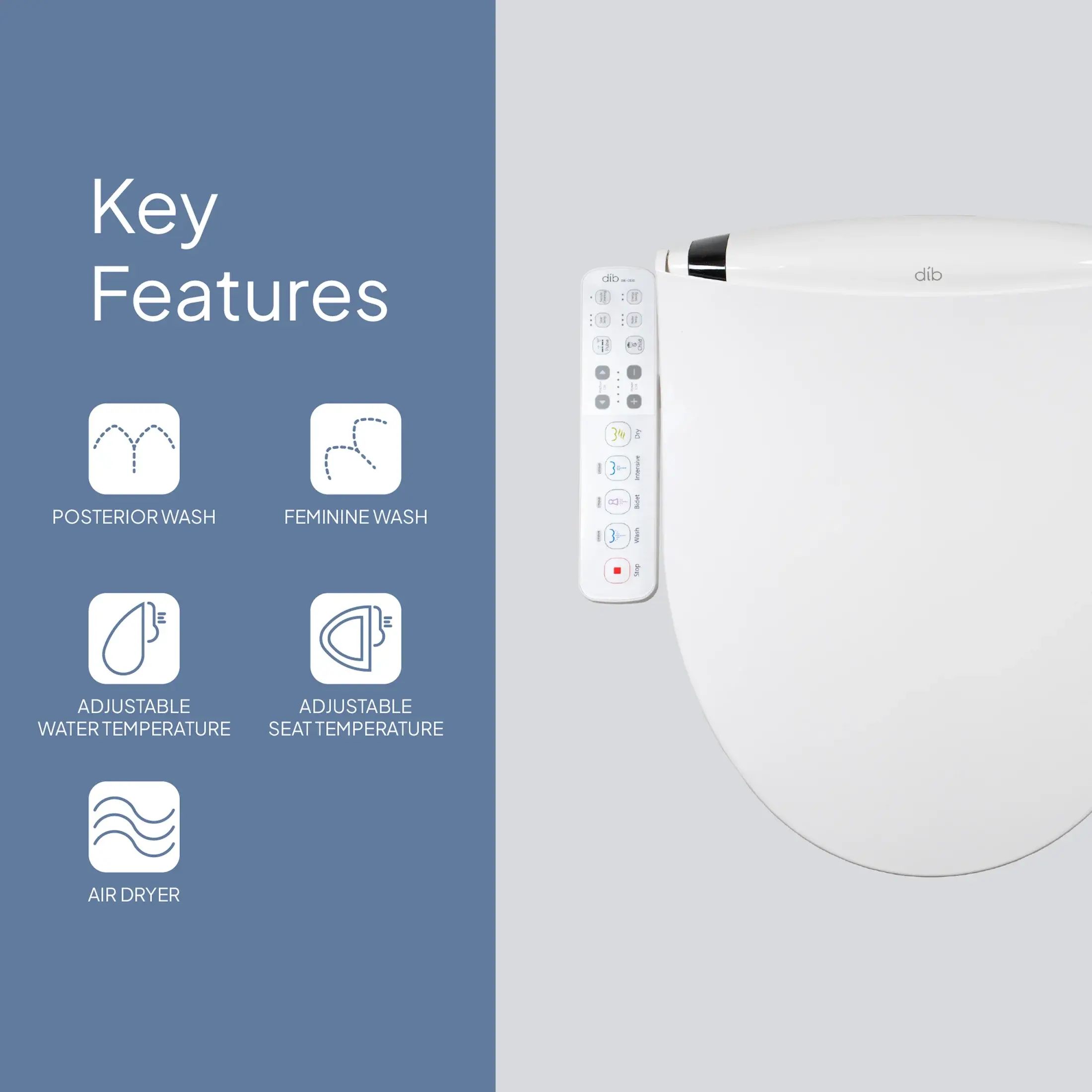 DIB C430 Electric Bidet Dual Wash