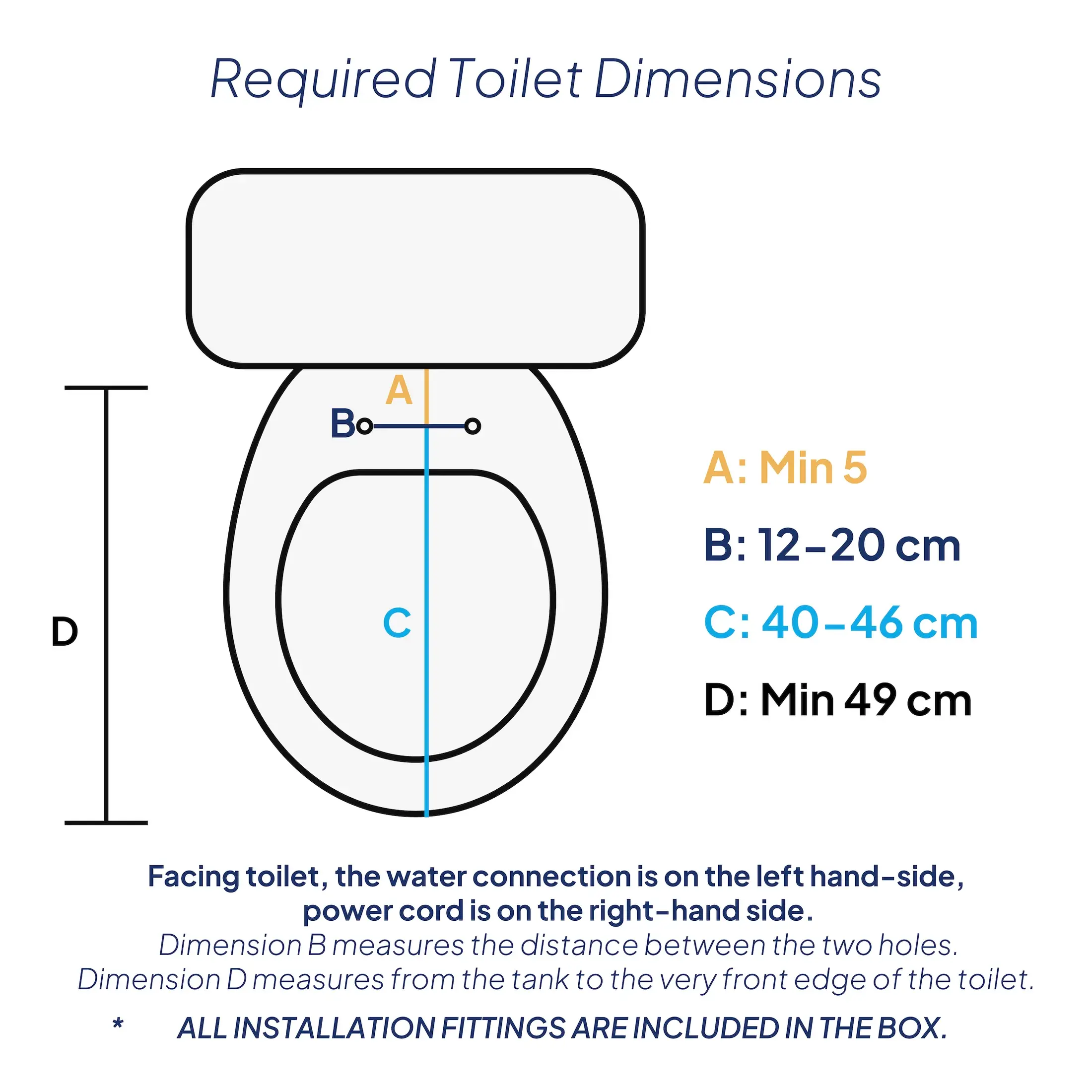DIB C430 Electric Bidet Dual Wash