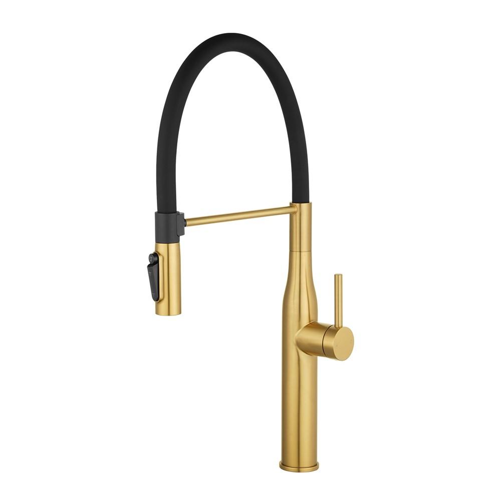Specification Brushed Brass Kitchen Mixer