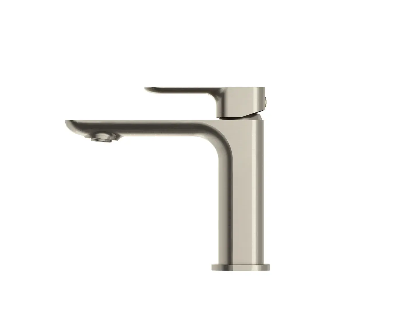 Oskar Basin Mixer Brushed Nickel