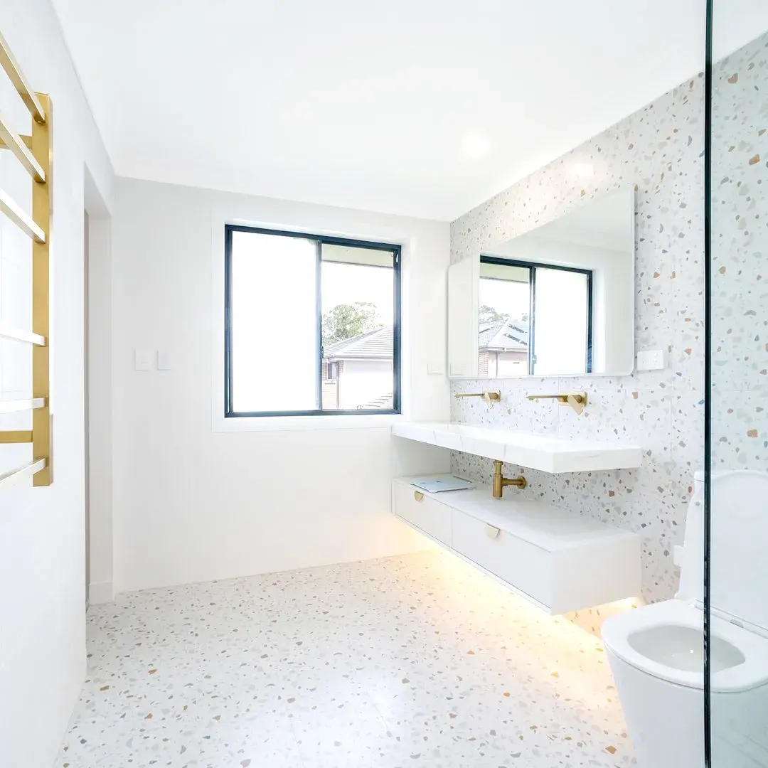 Moonlight 1200mm White Wall Hung Cabinet