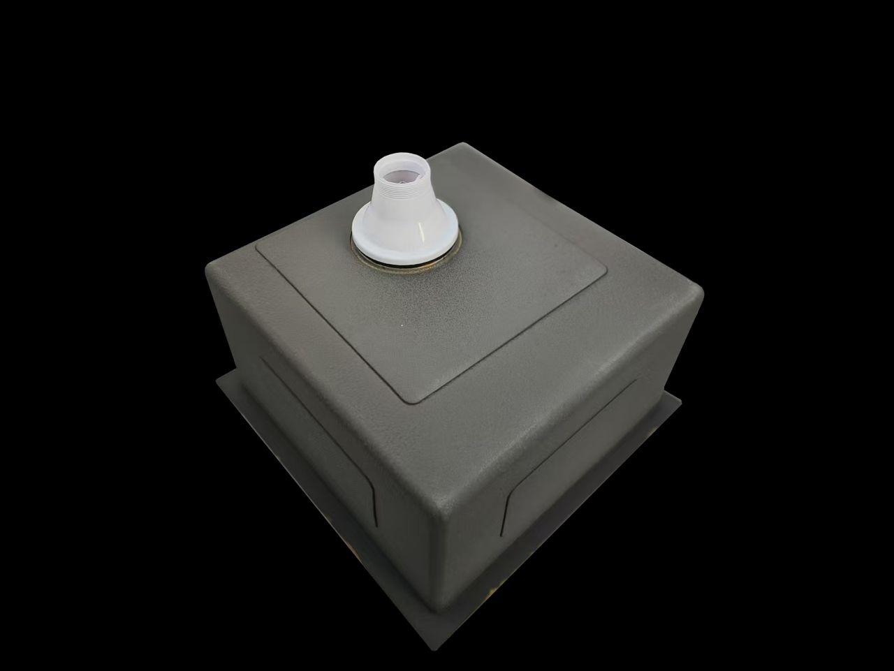 450x450mm Handmade Gold Stainless Steel Sink – 1.2mm Thick | 304 Grade