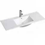 Inspire Slim Line Ceramic Top 1200x460x170 with Taphole & Overflow