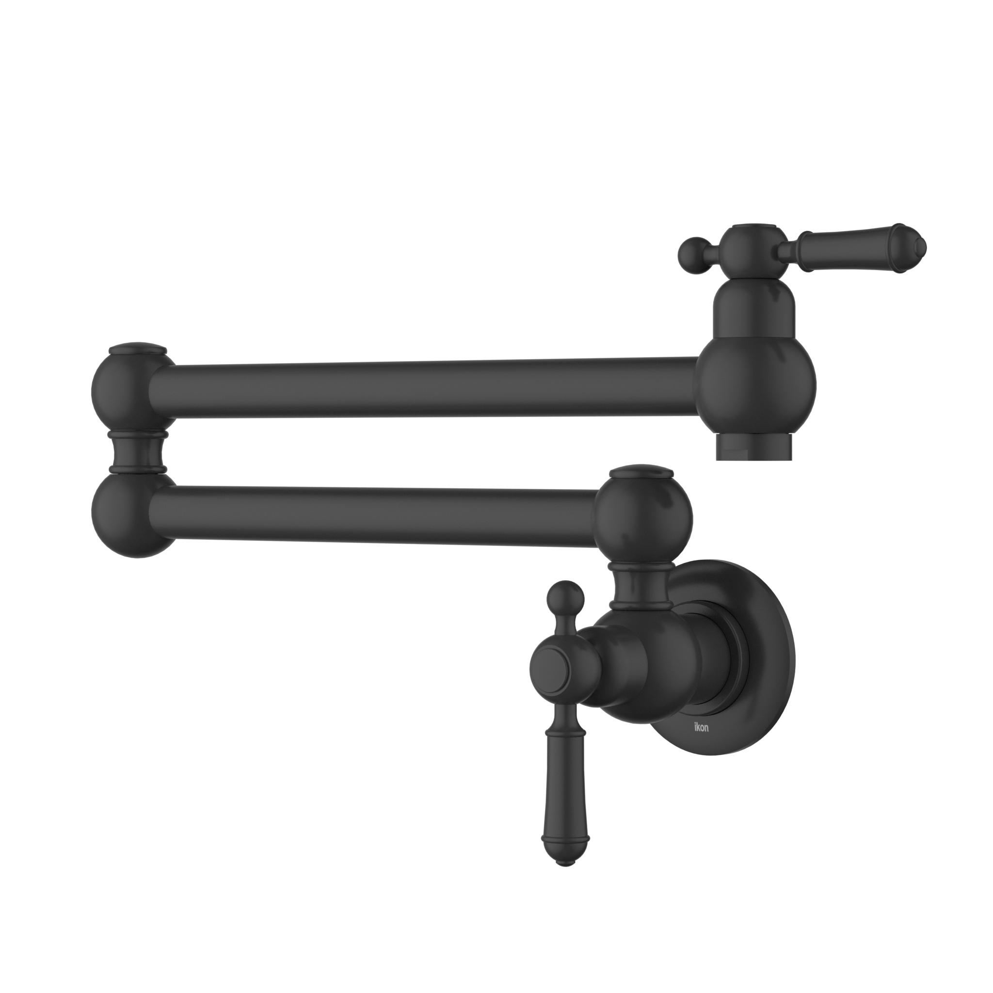 Clasico Pot Filler -  Matt Black