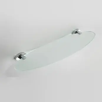 Roul Slimline Glass Shelf With Railing