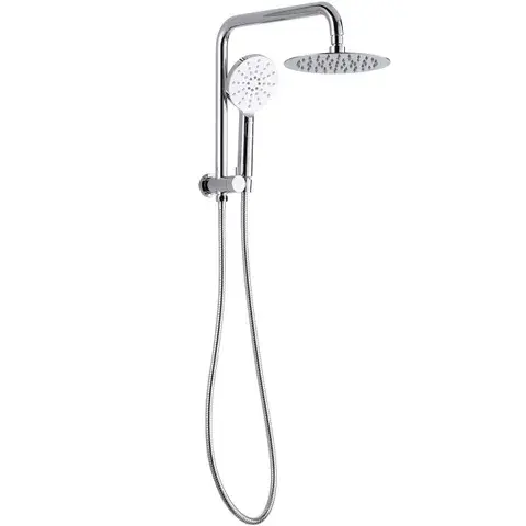 Pavia Compact Twin Shower With 200mm Round Head