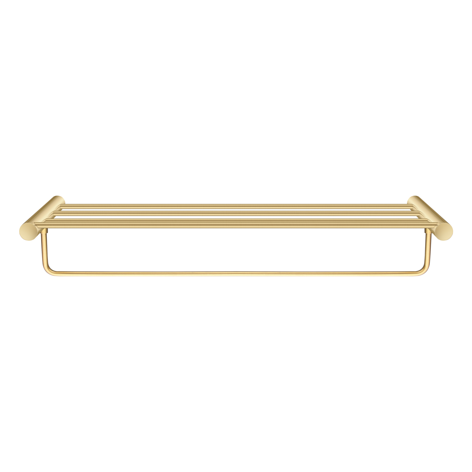 Aquaperla Brushed Brass Shower Shelf