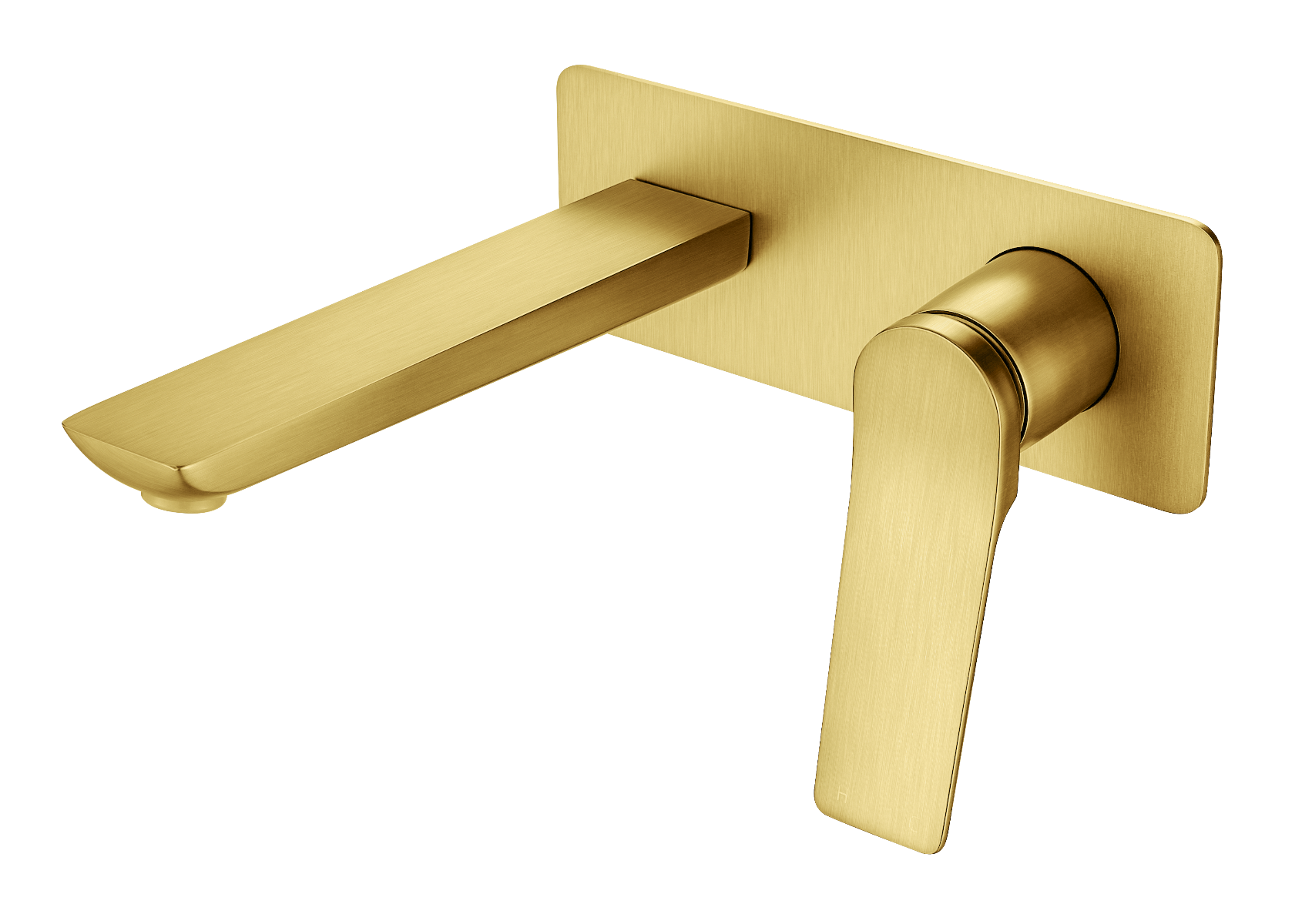 RUSHY - Brushed Brass Spout Mixer