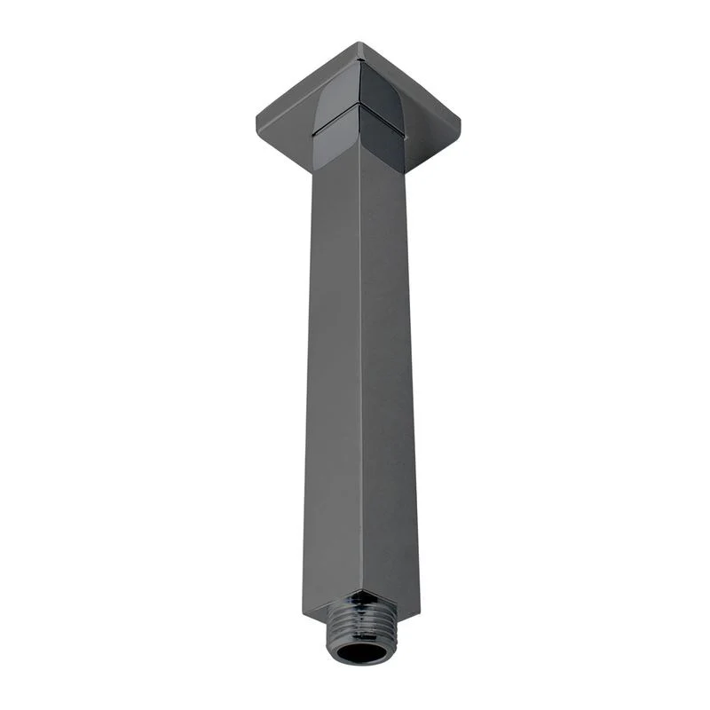 RUSHY Series Gun Metal Grey Shower Arm (300 mm Wall Mounted)