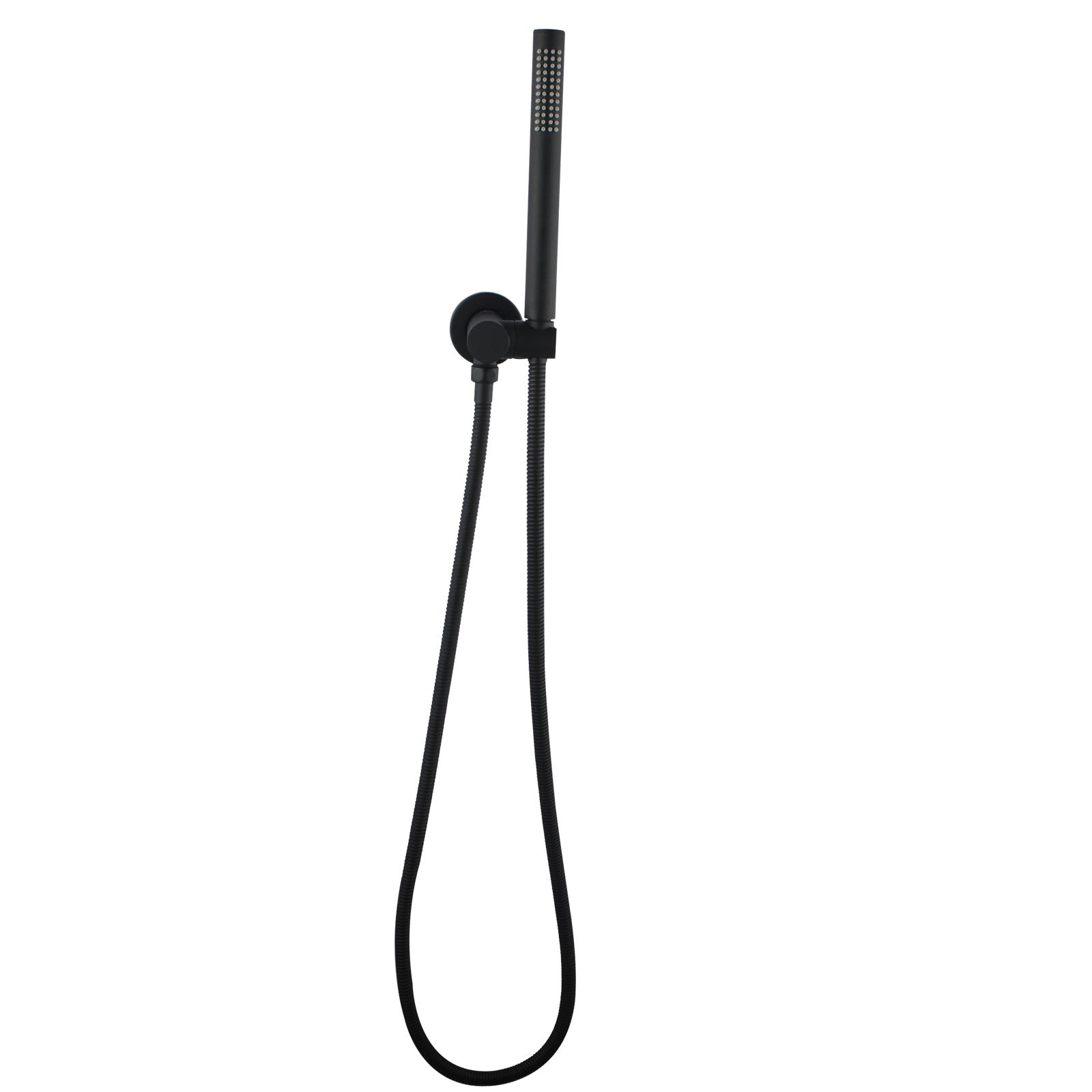 RUSHY Series Matte Black Rain Shower Head (2131)