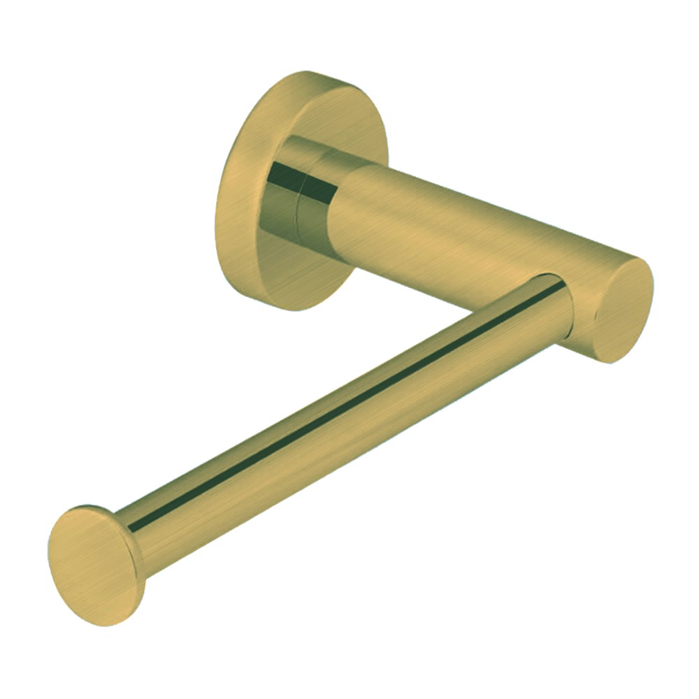 LUCID PIN - Brushed Brass Toilet Paper Holder
