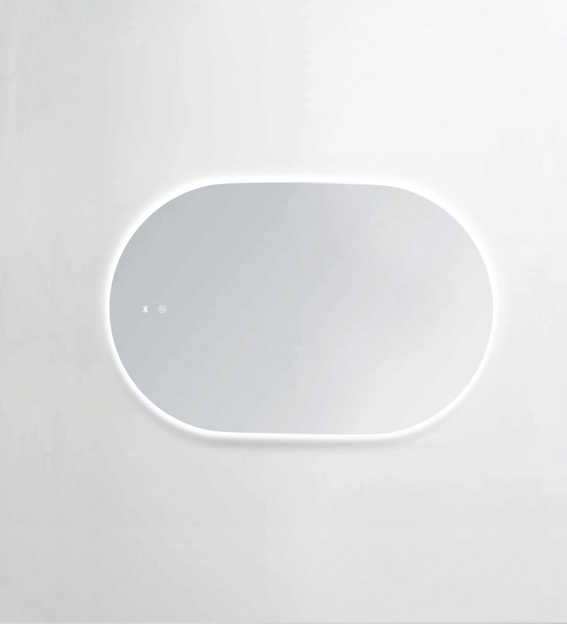 OTTI LED Noosa 900(H)x600(W) Frameless Tuffi Mirror - Install Horizontal or Vertical