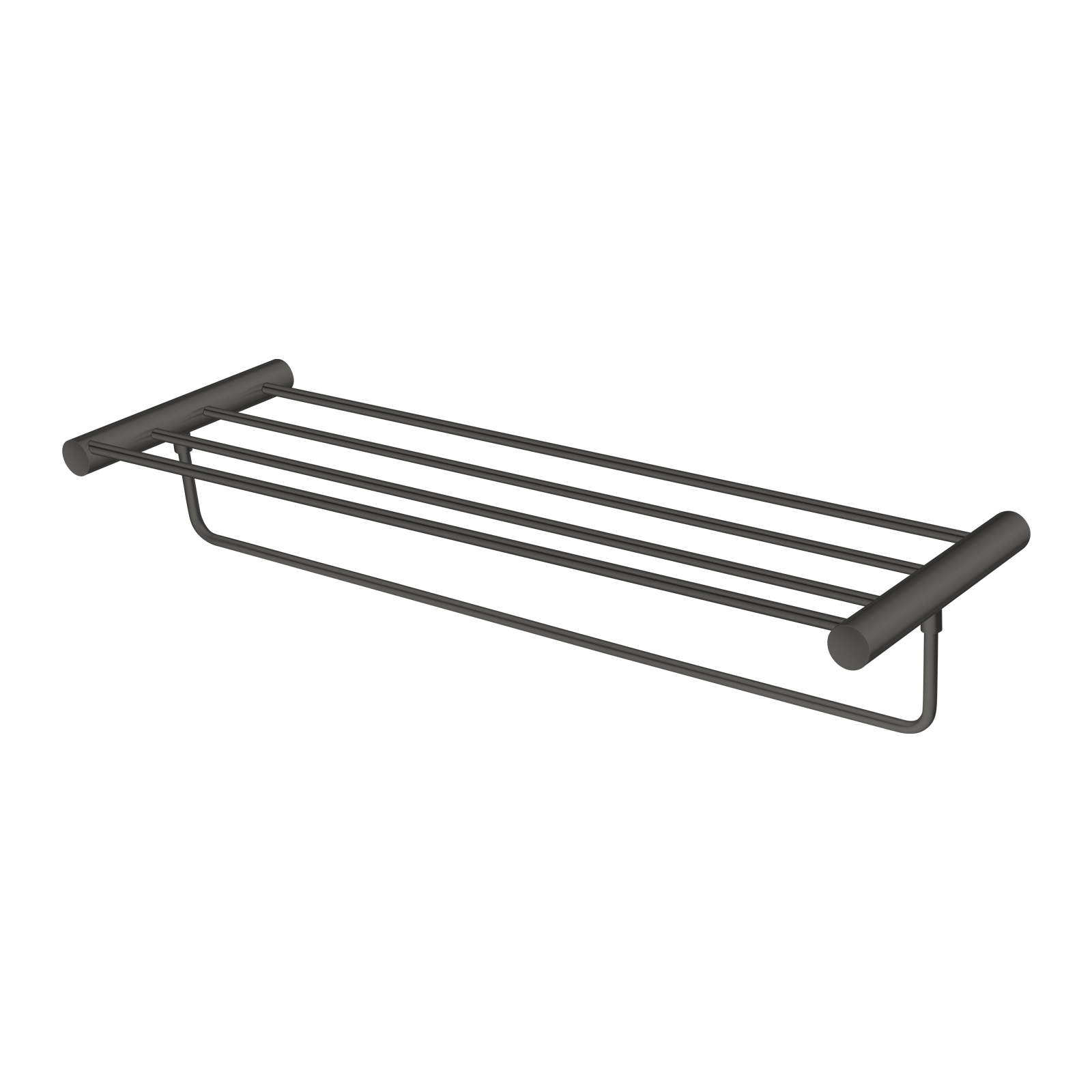 Aquaperla Gun Metal Grey Shower Shelf