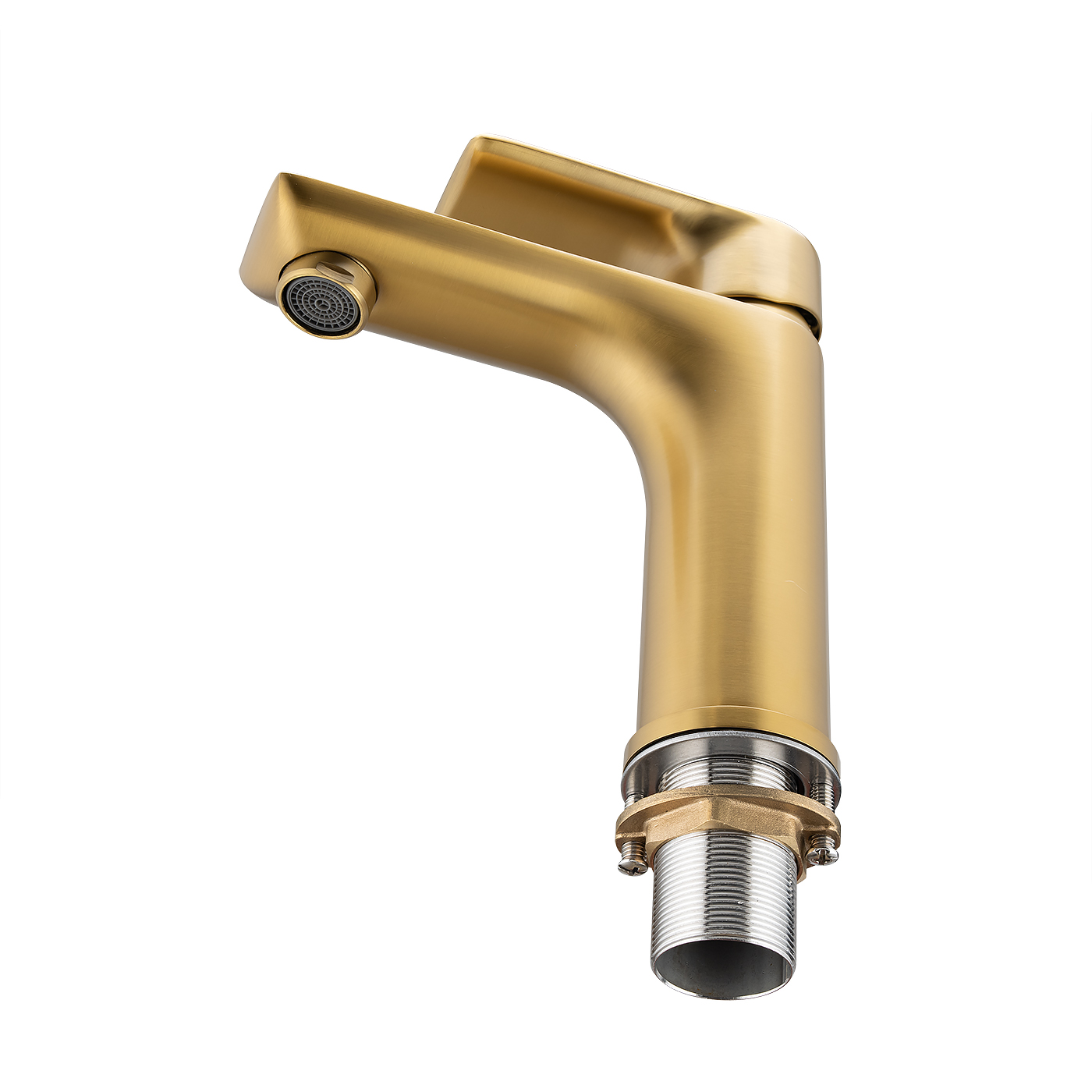 VOG - Brushed Brass Basin Mixer