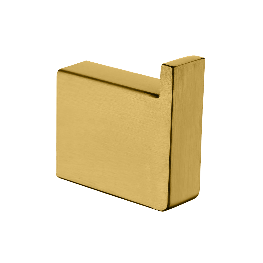 IVANO - Brushed Brass Robe Hook
