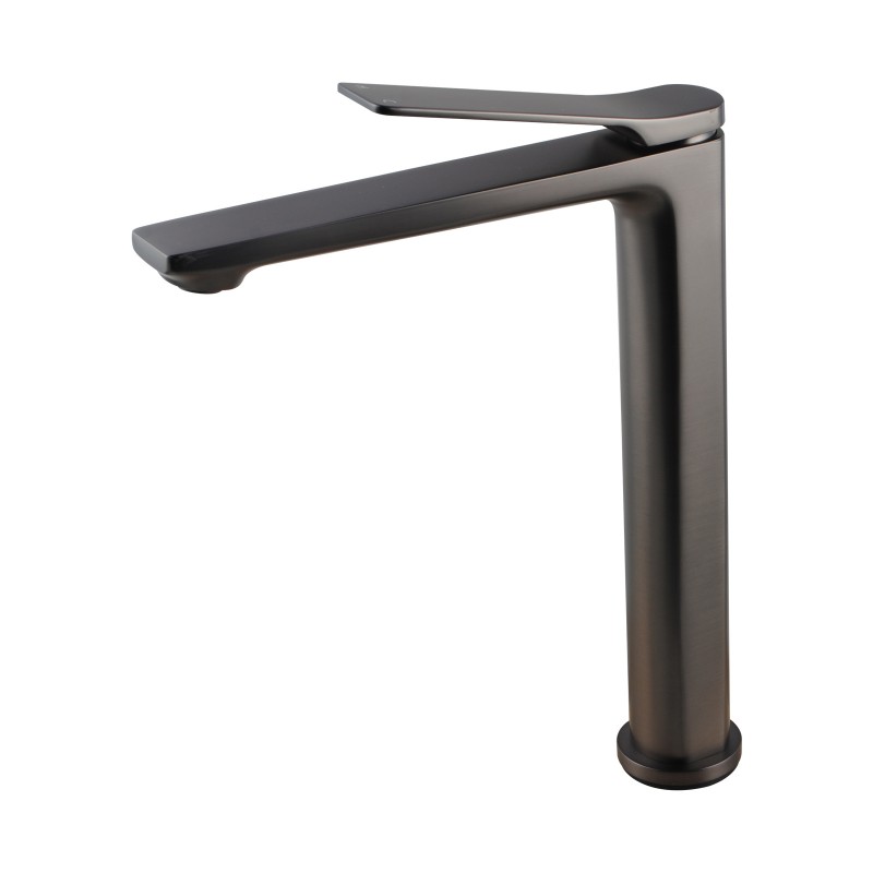 RUSHY - Brushed Gunmetal Basin Mixer