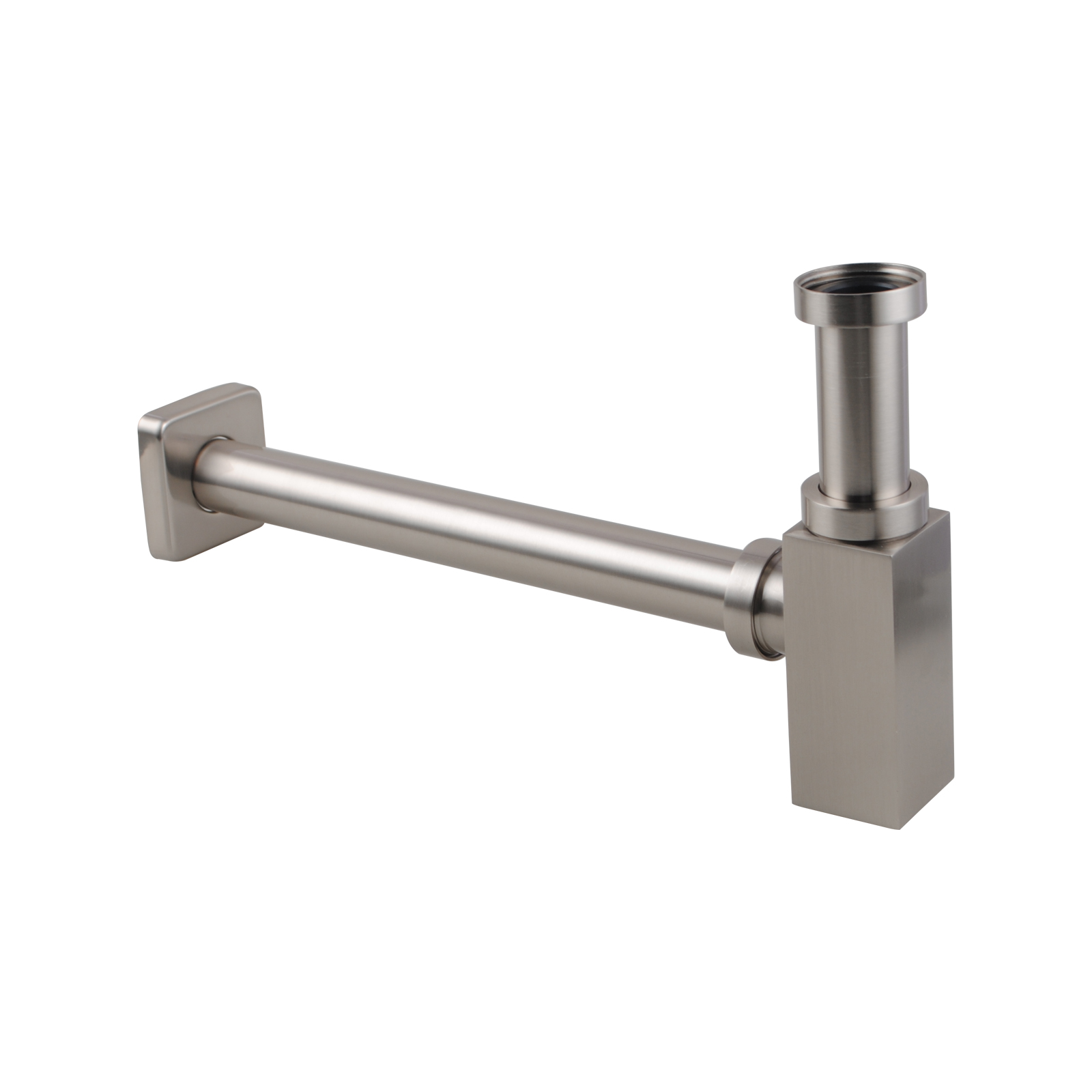 Aquaperla Brushed Nickel Bottle Trap 32mm