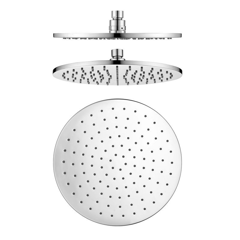 RUSHY Series Chrome Round Rain Shower Head (0010)