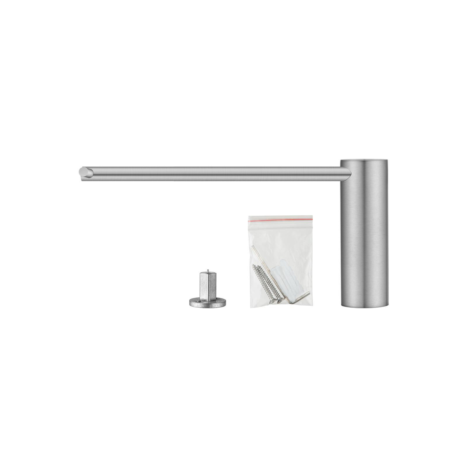 Aquaperla Brushed Nickel Toilet Paper Holder